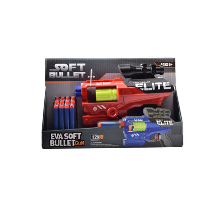PISTOLA LANZA DARDOS X 12 DARDOS (6490Z-4)