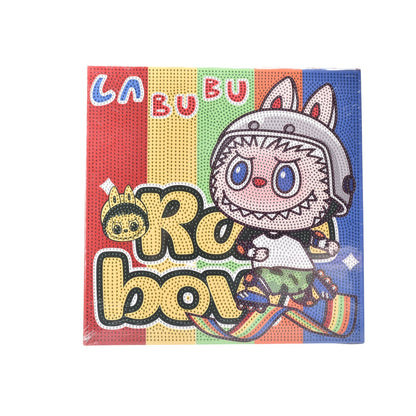 CUADRO JUGUETE DE PIEDRAS DIDACTICO NIÑOS PERSONAJE LABUBU