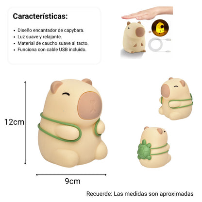 LAMPARA CAUCHO CAPYBARA DIM:12X9X9