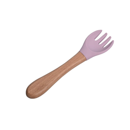 PLATO CON CUBIERTO SILICONA PARA NIÑOS DIM:20X18X3