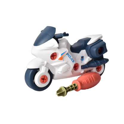 JUGUETE MOTO ARMABLE CON ACCESORIOS PARA NIÑOS