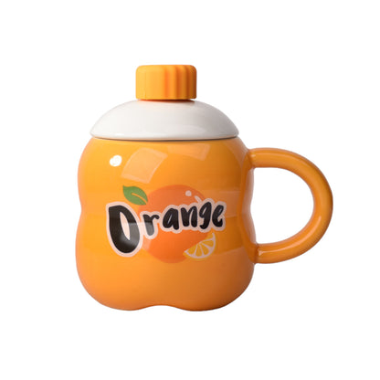 MUG POCILLO FORMA DE BOTELLA DE GASEOSA CERAMICA GRANDE