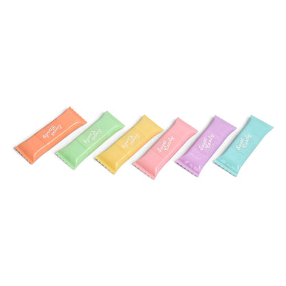 RESALTADOR 6 UND FORMA DE DULCE DIM: 2.7X7.8CM