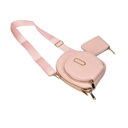 BOLSO PARA DAMA SINTETICO CON MONEDERO DIM: 15X18X7