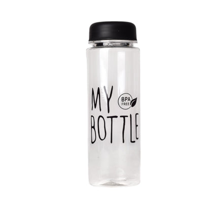 BOTELLA DE AGUA 500ML PLASTICO CON FORRO