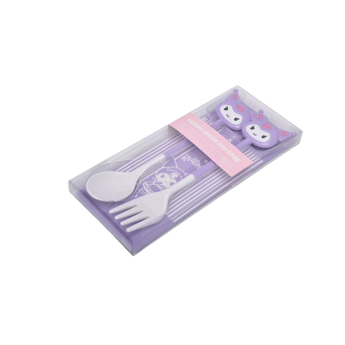 set cubiertos portatil plastico personaje dim:20x8