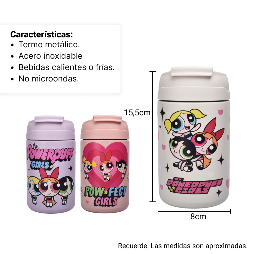 termo metalico 500ml personaje dim:8x15