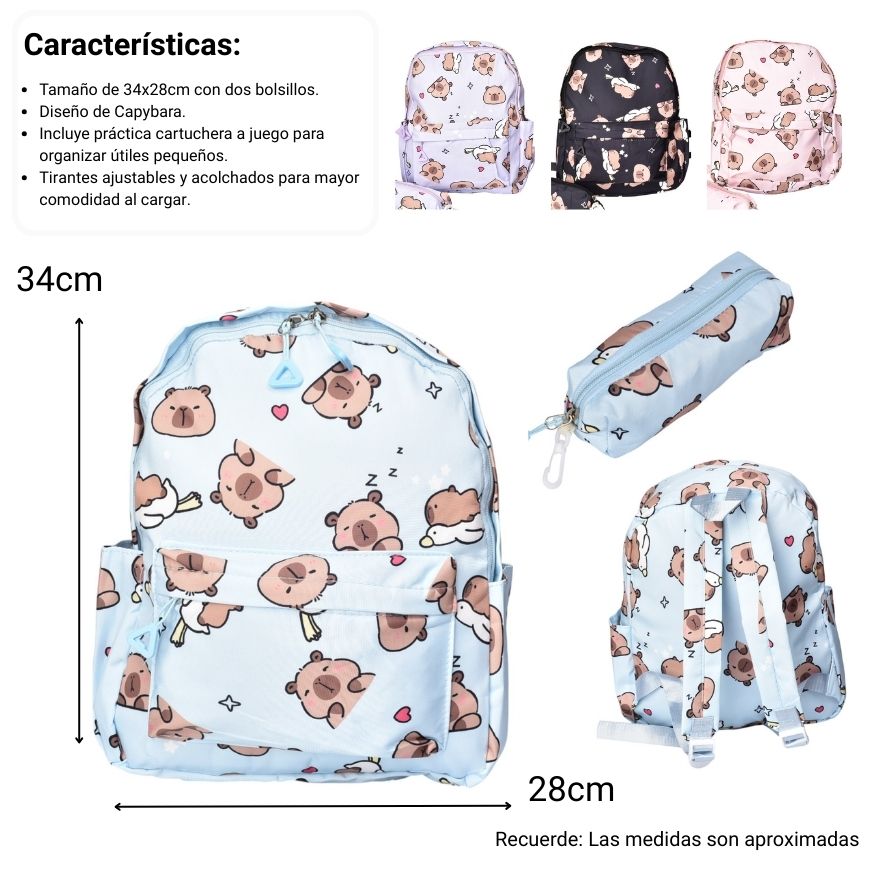 morral maleta poliester varios colores dim:34x28x13