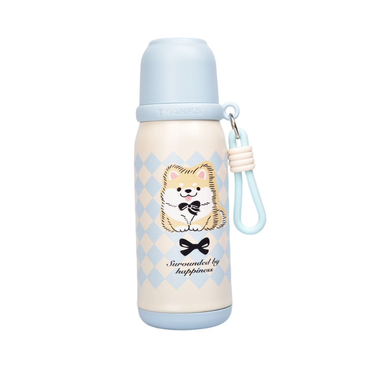 termo acero inoxidable 500ml diseño animales  dim:7x7x23