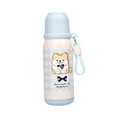 TERMO ACERO INOXIDABLE 500ML DISEÑO ANIMALES  DIM:7X7X23