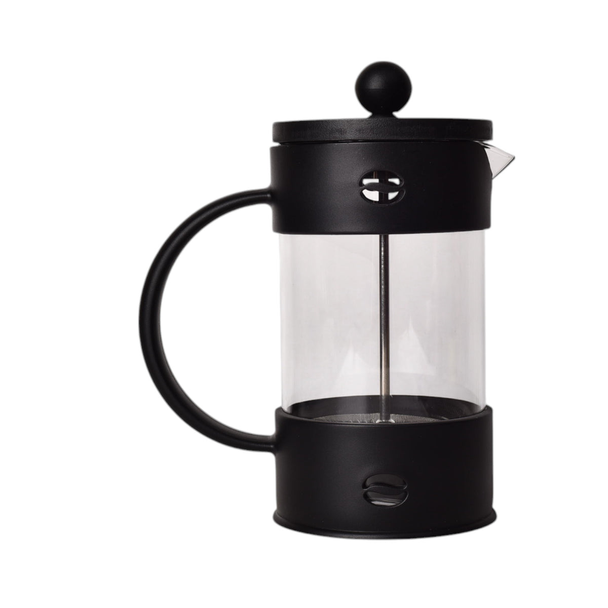 cafetera prensa francesa plastico y vidrio 360mldim:7*7*16