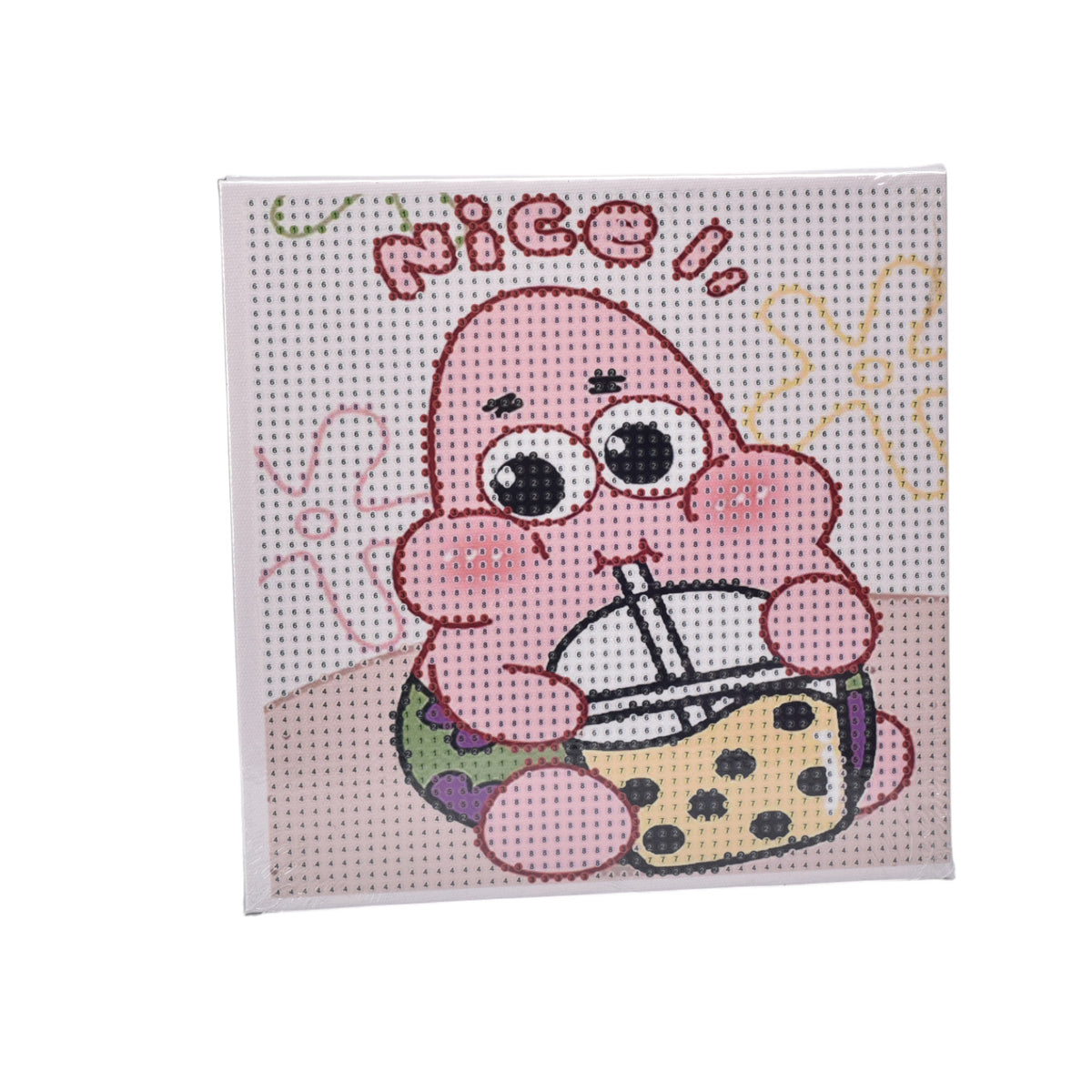 cuadro juguete de piedras didactico niños personaje