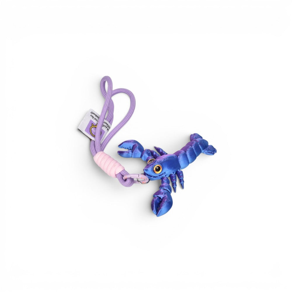 llavero langosta plastico dim:11cm