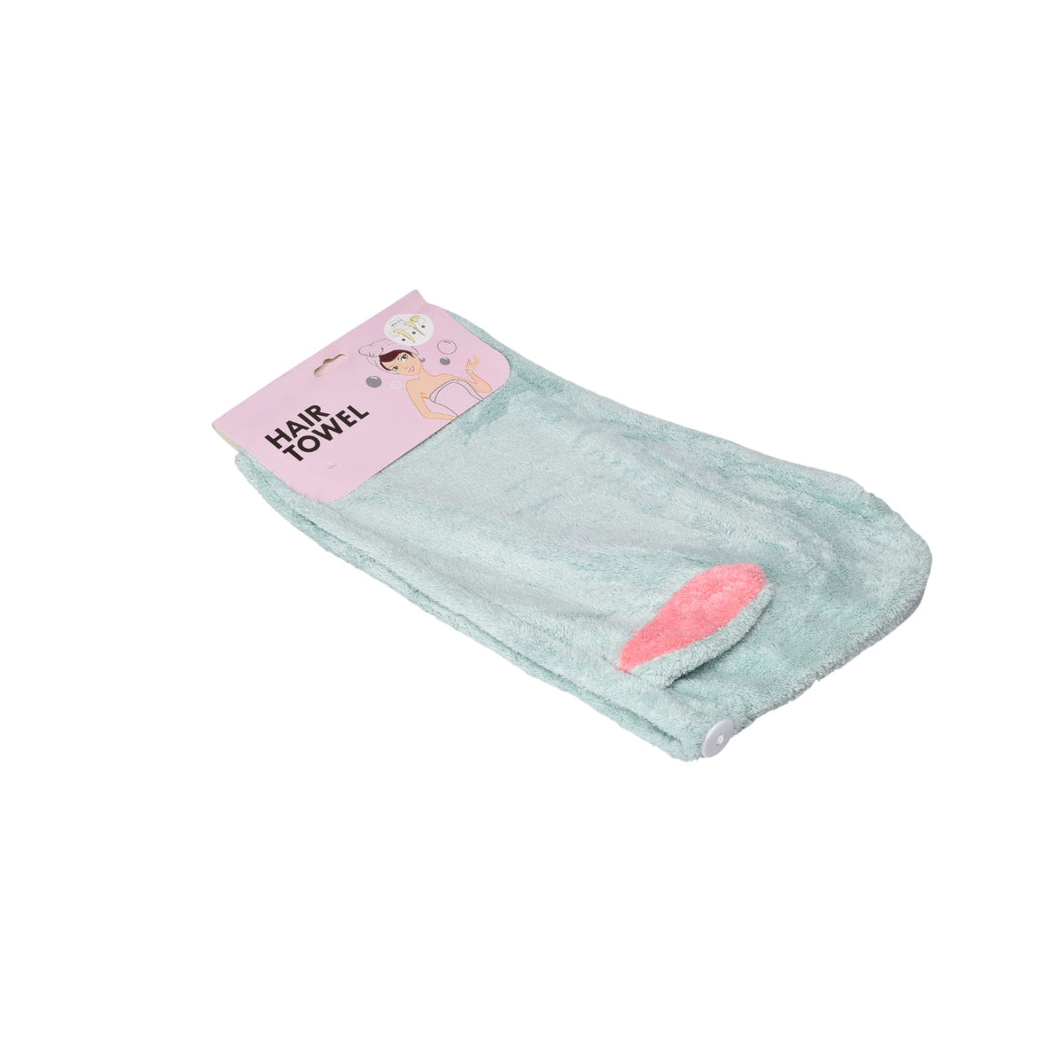 gorro microfibra poliester para secar el cabello