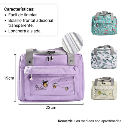 LONCHERA TERMICA PARA ALMUERZO DIM:23,5*14*18,5CM
