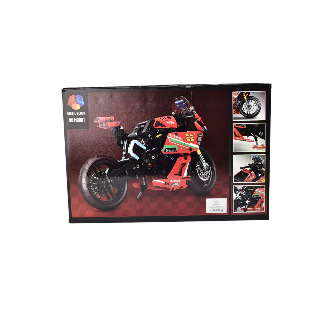 bloques fichas armable moto dim:40x37x6cm