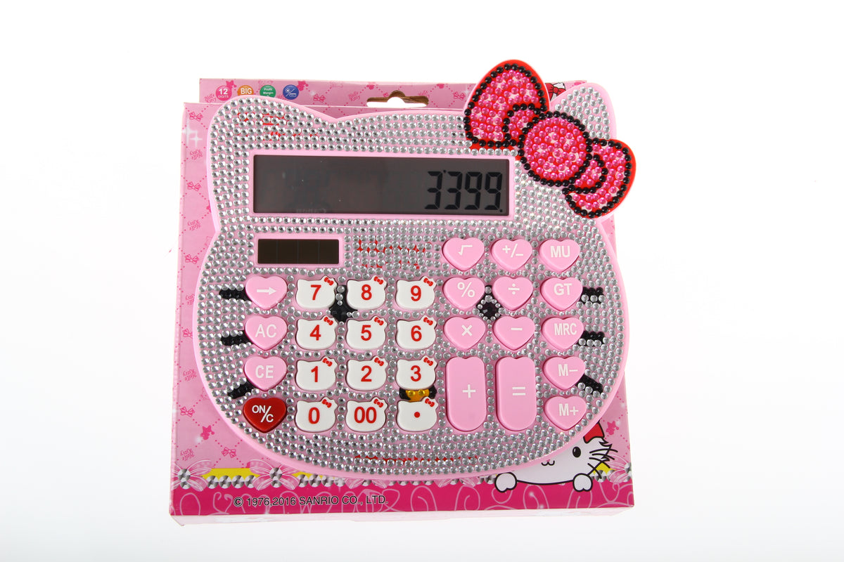 calculadora de escritorio con piedras
