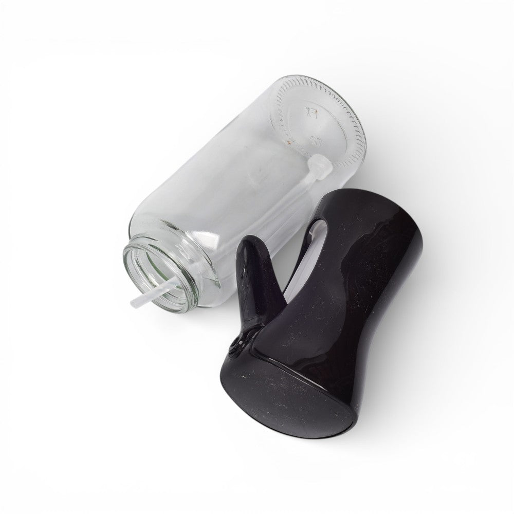 botella  atomizador aceite spray plastico vidrio dim:5x5x20