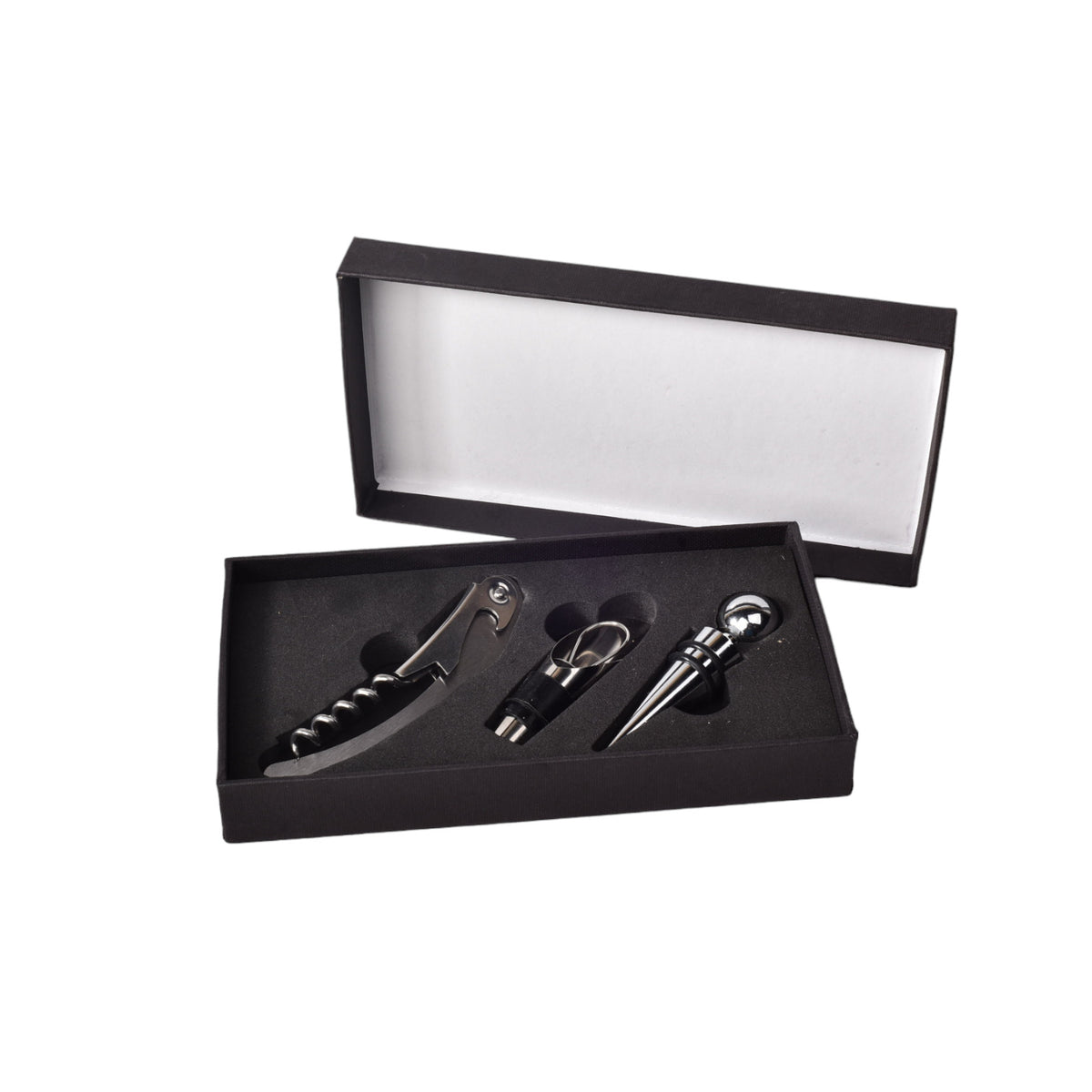 kit descorchador de vino por 3pcs acero inoxidable