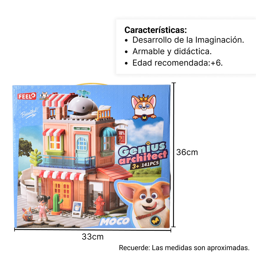 fichas de armar plastico juguete niñas