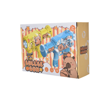 JUGUETE PISTOLA DE BURBUJAS CAPYBARA  PLASTICO DIM:15X6X21