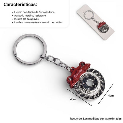 LLAVERO METAL FORMA DE CIERRA DIM:2X2X4