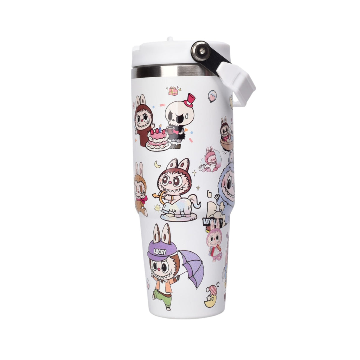 termo metalico 890ml personaje dim:8x24