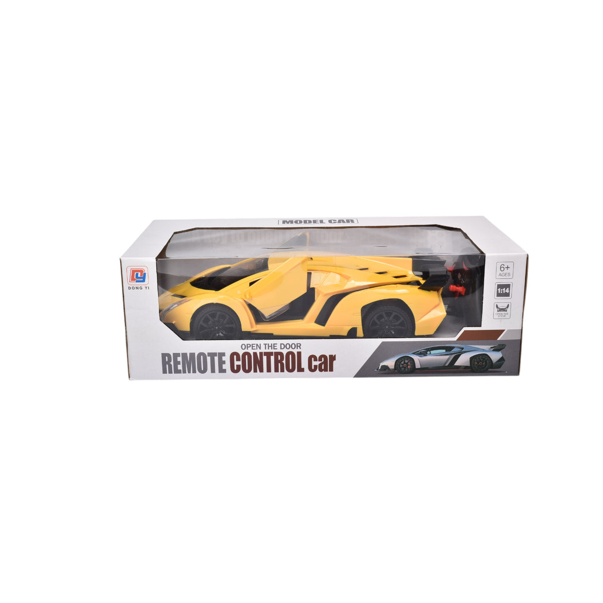 juguete carro con control remoto plastico dim:18x17x11