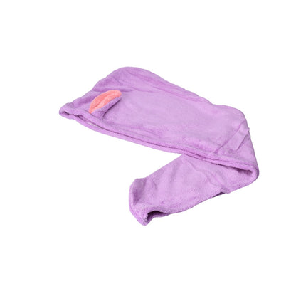 GORRO MICROFIBRA POLIESTER PARA SECAR EL CABELLO