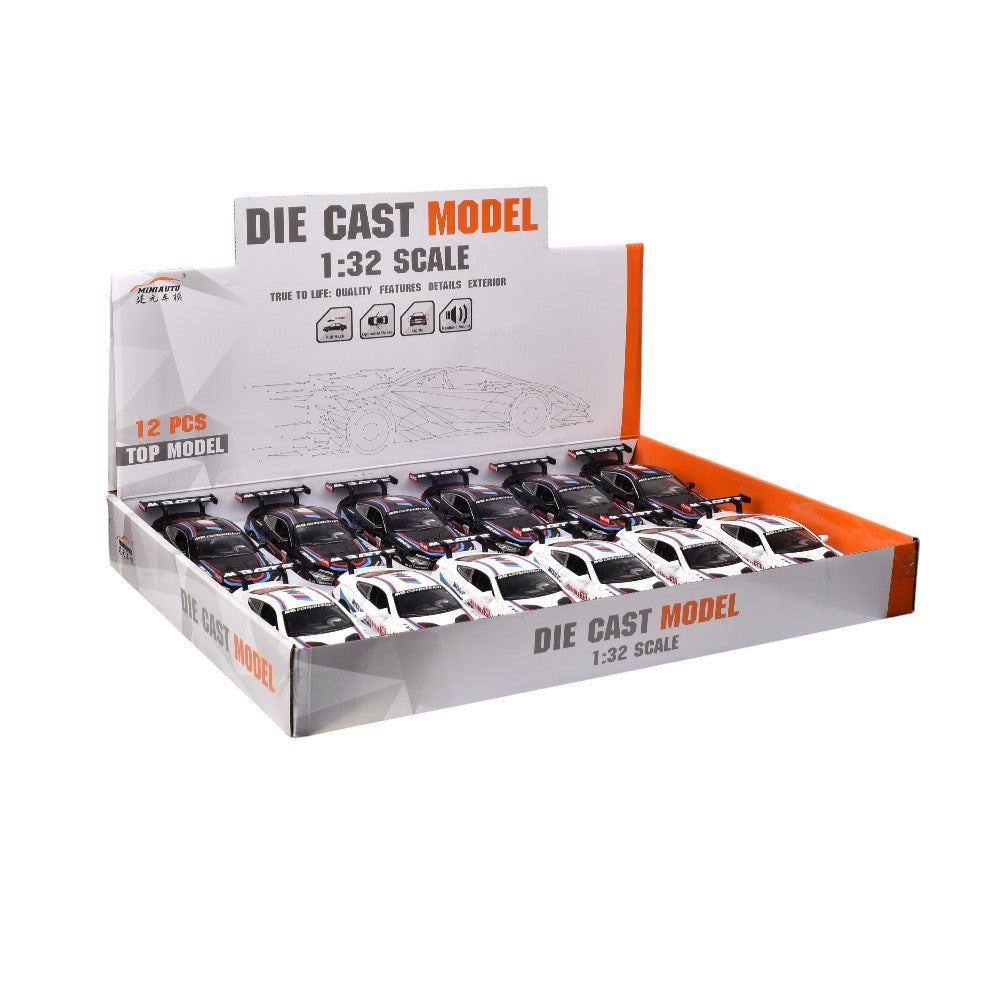 carro coleccion deportivo metalico escala 1/32