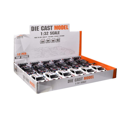 CARRO COLECCION DEPORTIVO METALICO ESCALA 1/32
