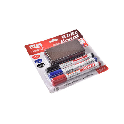 SET MARCADORES BORRABLES  X 3 MAS BORRADOR