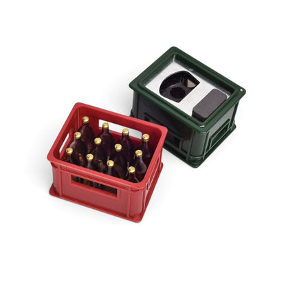 DESTAPADOR PLASTICO CON IMAN FORMA CANASTA DE CERVEZA DIM: 6CM