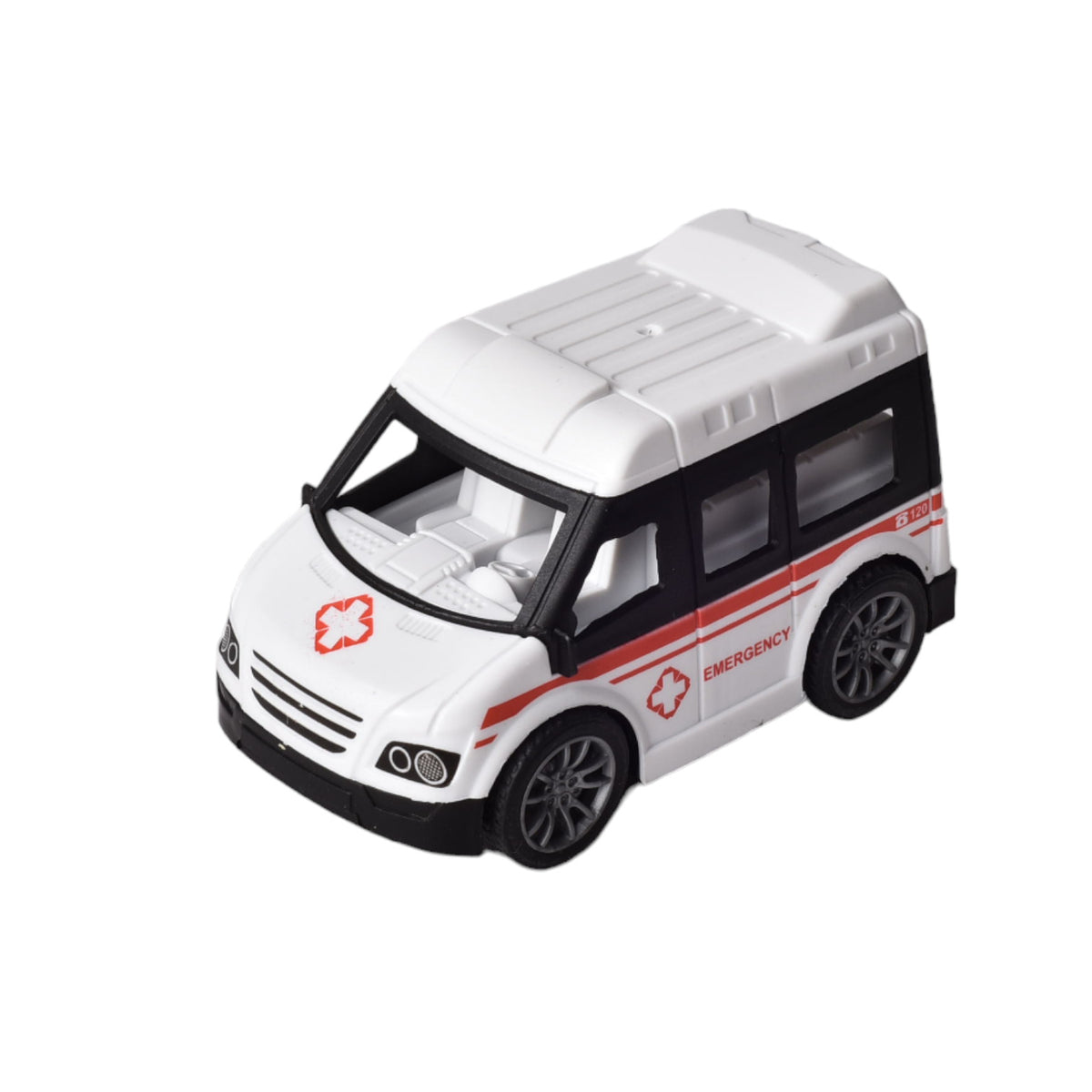 juguete set por 4 unidades carro de bomberos plasticos