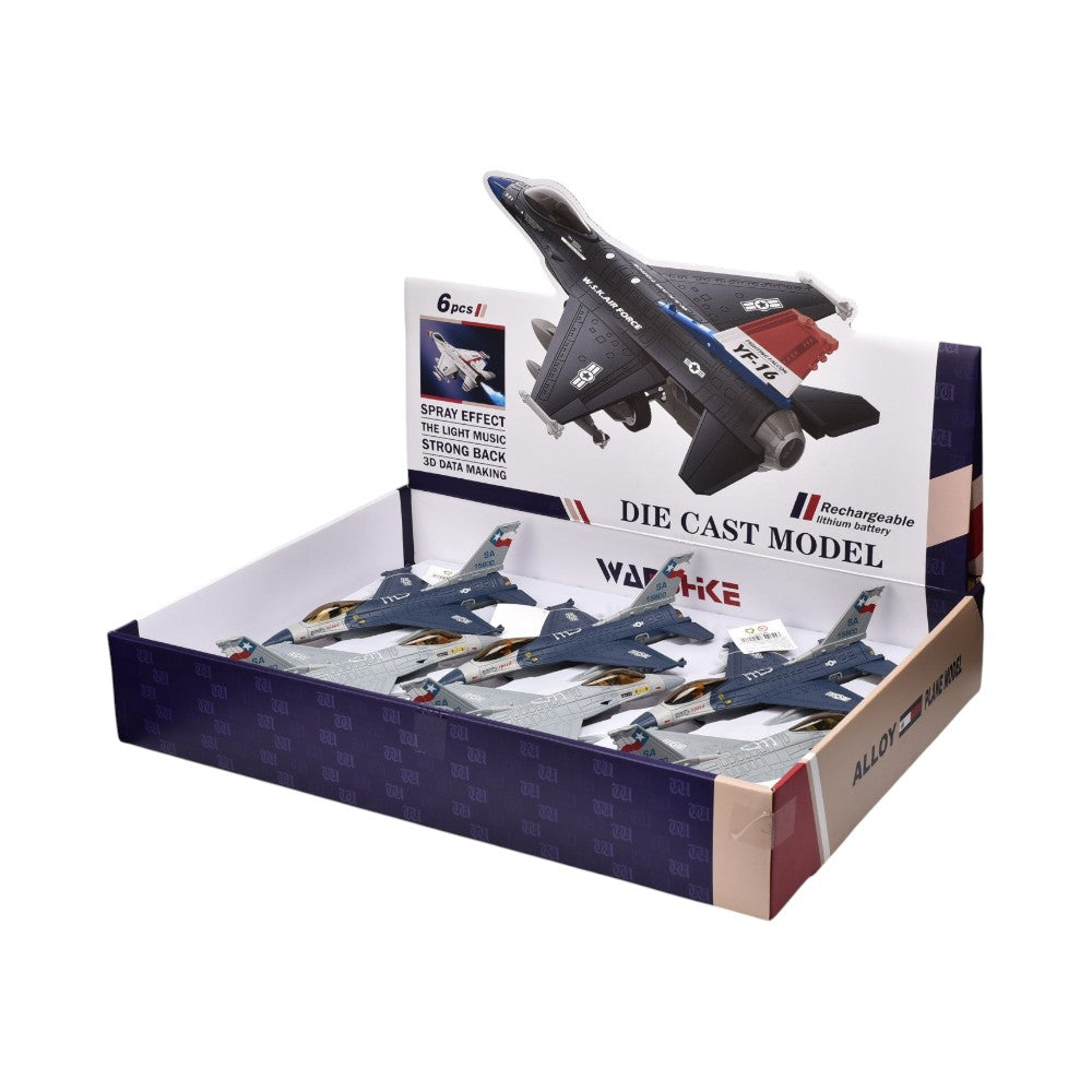 avion coleccionable metalico dim: 48 x 35 x 8 cm