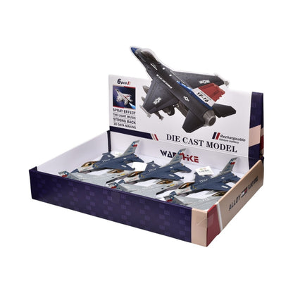 AVION COLECCIONABLE METALICO DIM: 48 x 35 x 8 cm