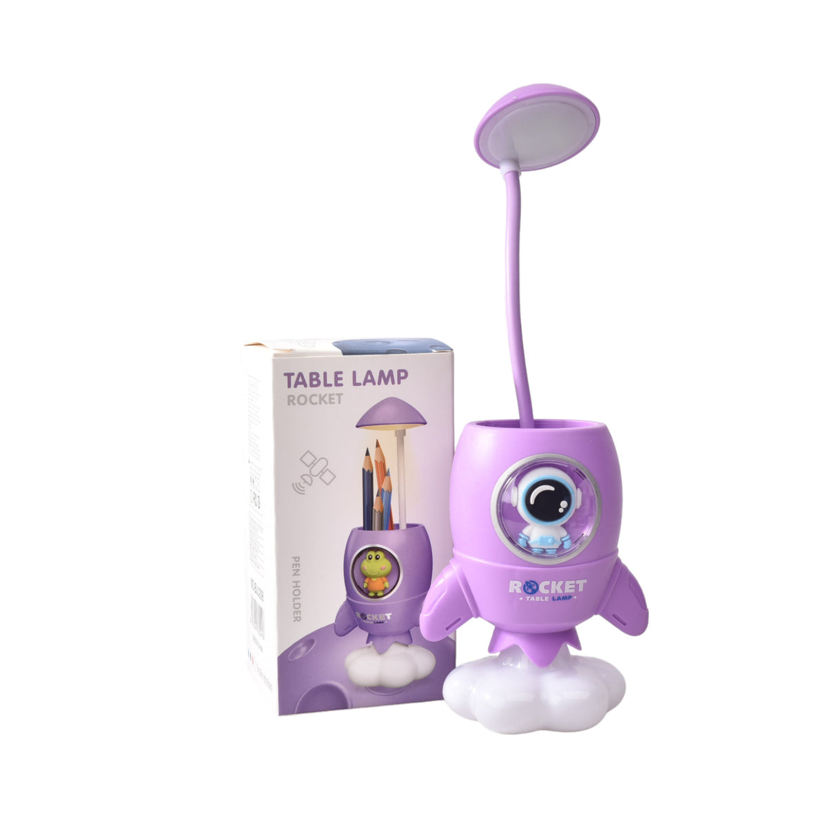lampara led recargable astronauta con usb dim:9x7x26