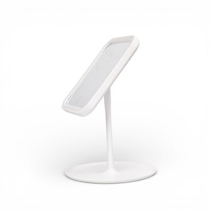 ESPEJO RECARGABLE CON LUZ CUADRADO PLASTICO DIM: 13X39X17