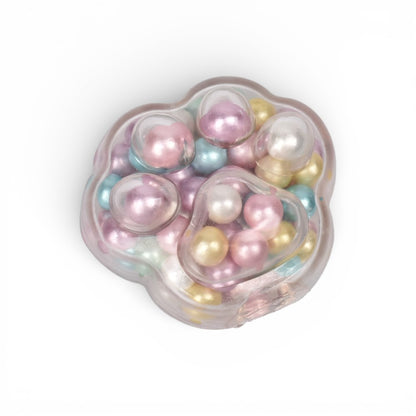 SQUISHY ANTI ESTRÉS FORMA HUELLA PERRO ELASTICO CAUCHO DIM:6X5X3