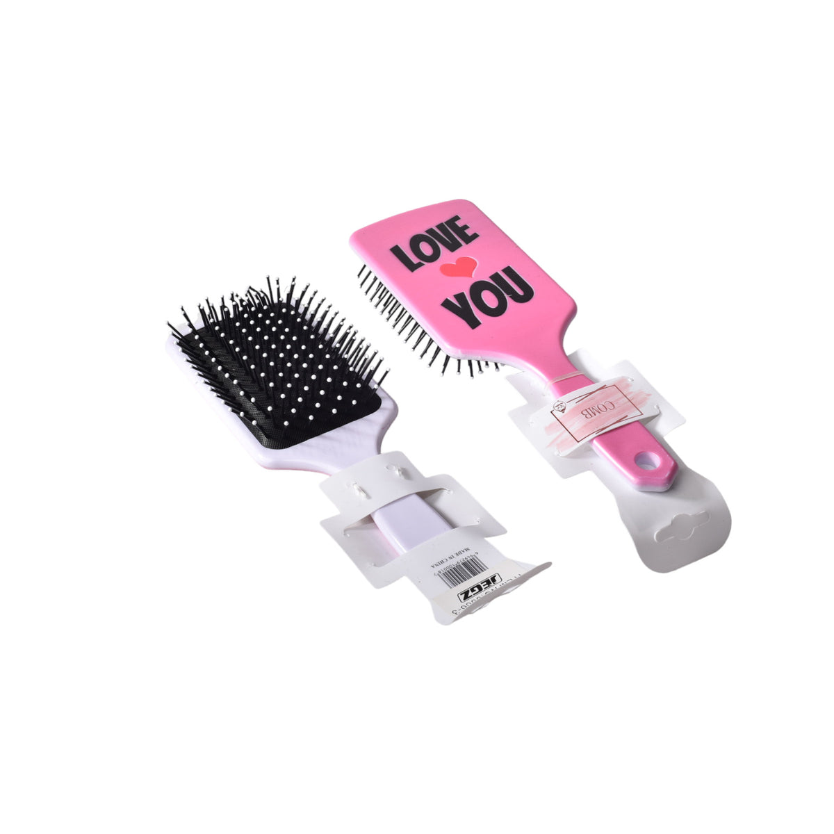 cepillo plastico para cabello varios diseños dim:7x24x4