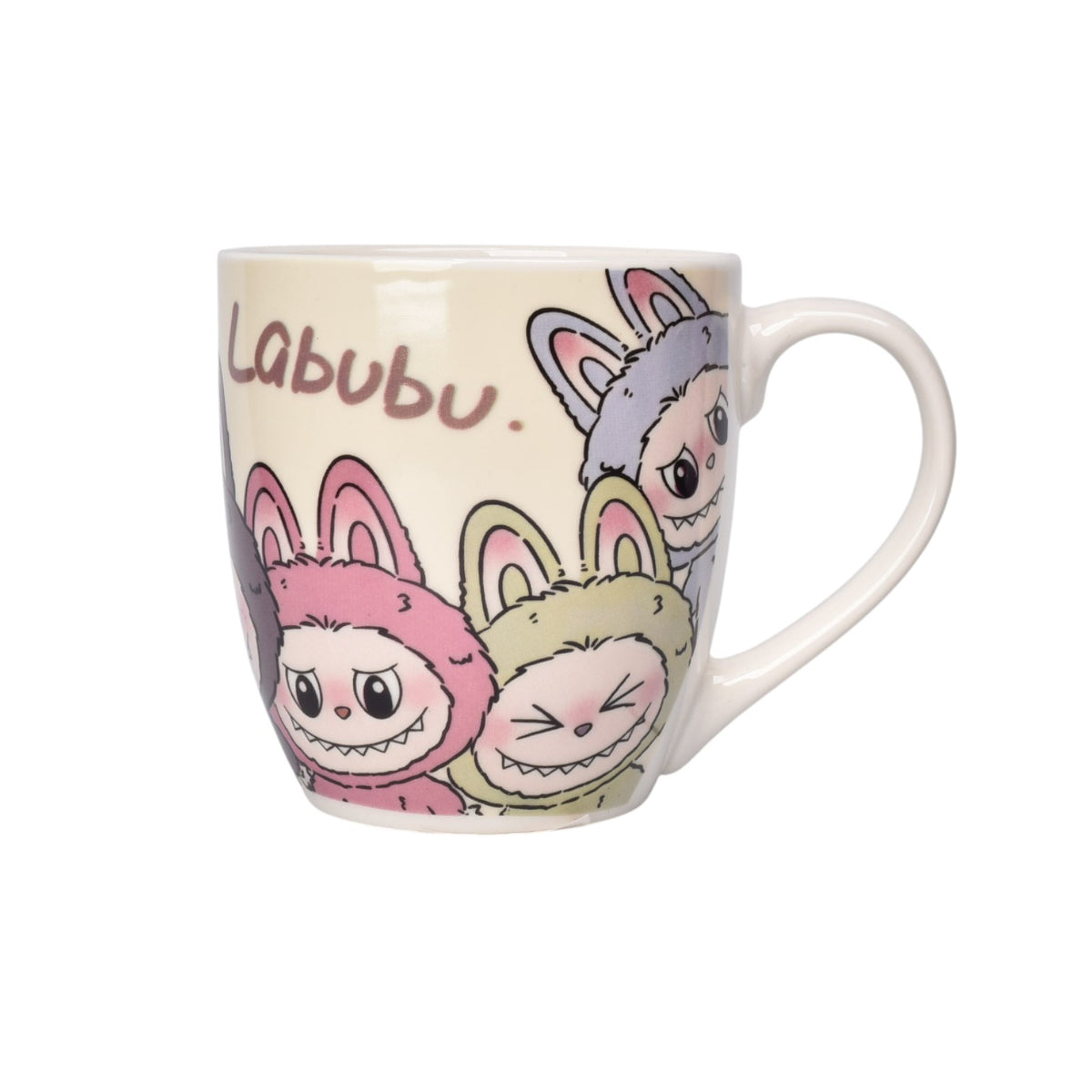 mug pocillo ceramica personaje labubu 300ml dim:9x9x10