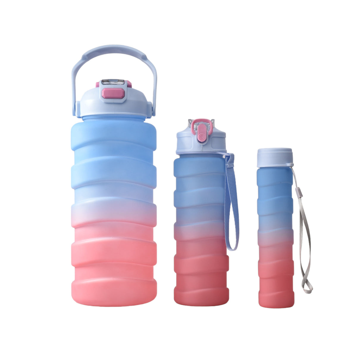 set botella de agua motivacional por 3 unidades