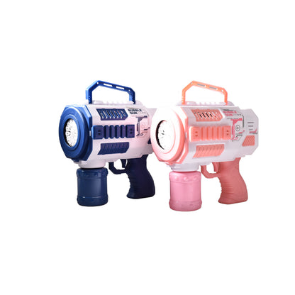 PISTOLA DE BURBUJAS NIÑOS AZUL Y ROSADA