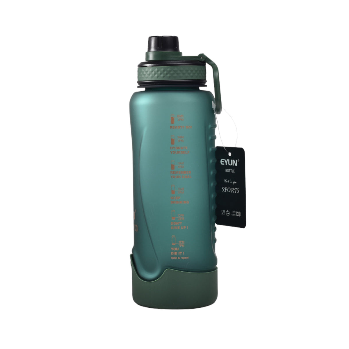 botella de agua plastico 1000ml dim:26*8*8