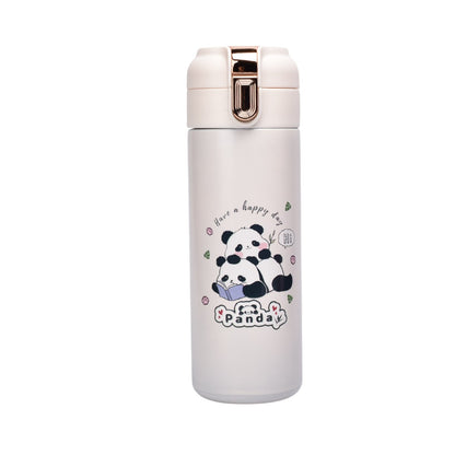 TERMO ACERO INOXIDABLE 500ML METALICO DIM:6X20