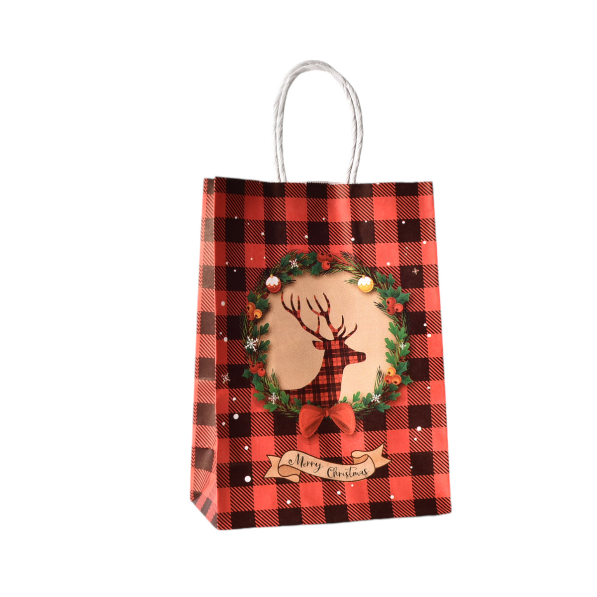 bolsa para regalo navidad grande 33x26cm