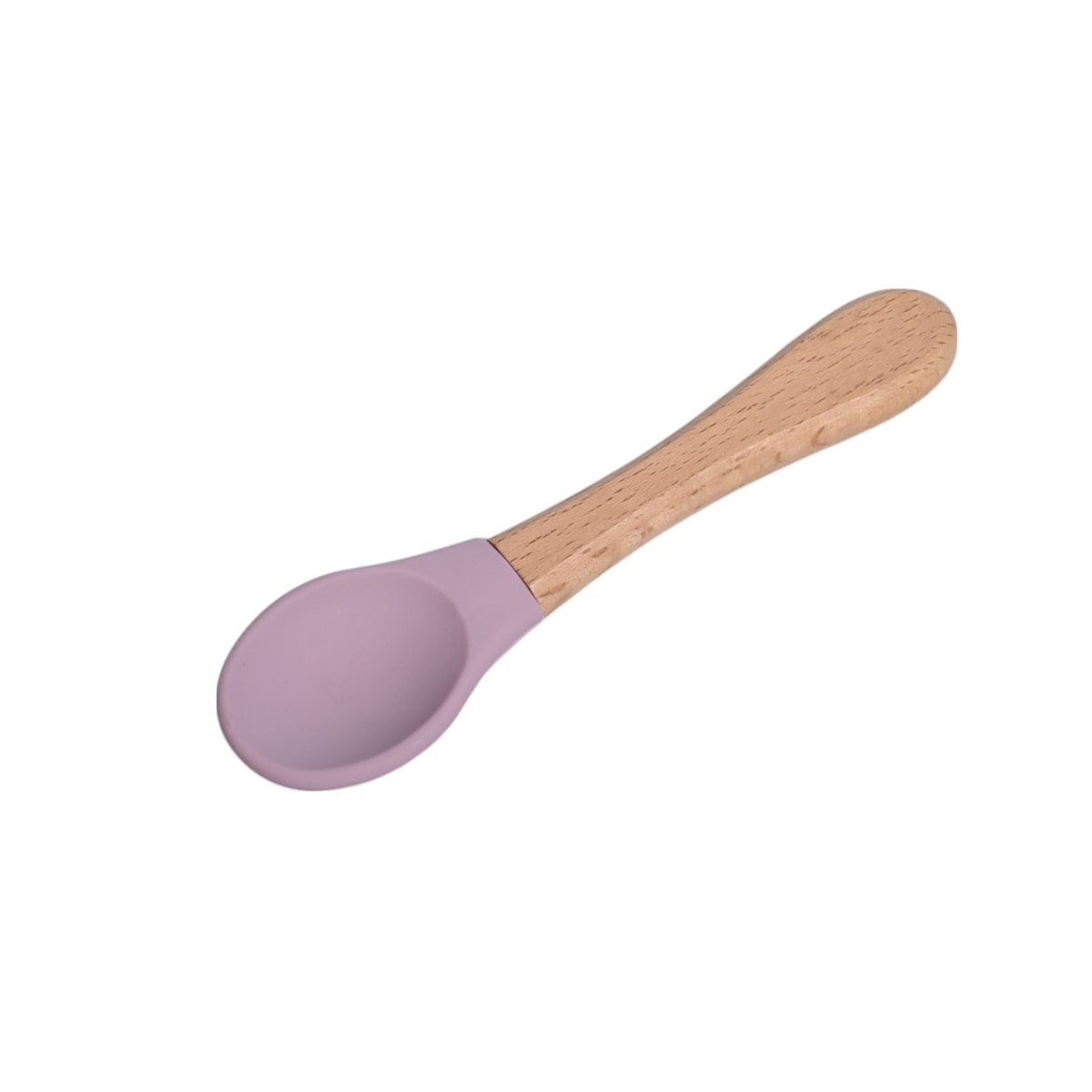 plato con cubierto silicona para niños dim:20x18x3