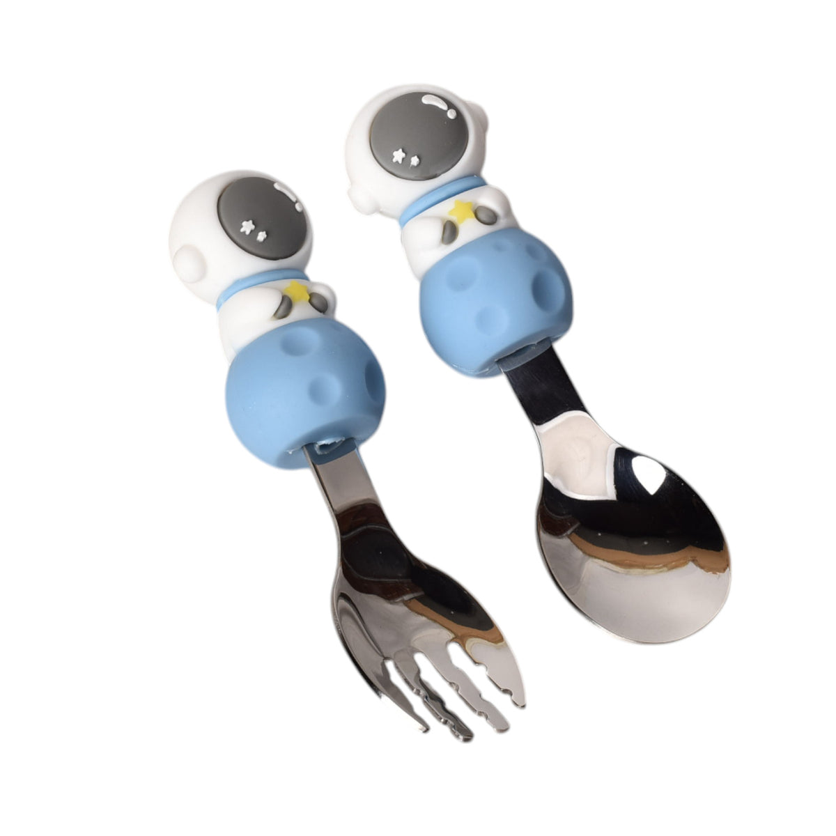 set cuchara y tenedor hierro acero inoxidable dim:11*8*3