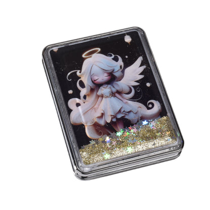 ESPEJO PLASTICO CUADRADO CARTERA DIM:6CM