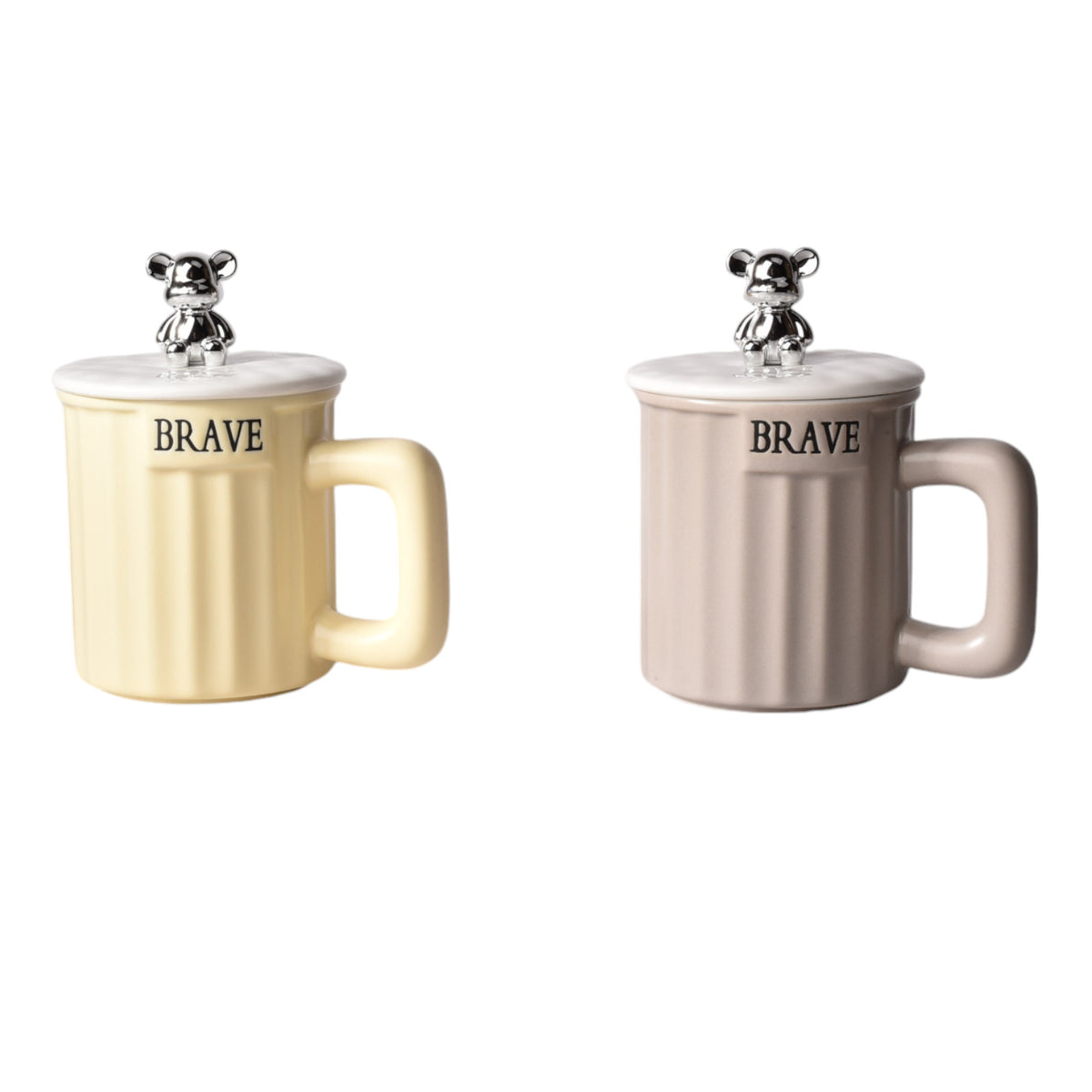 mug pocillo diferentes colores cermica con tapa